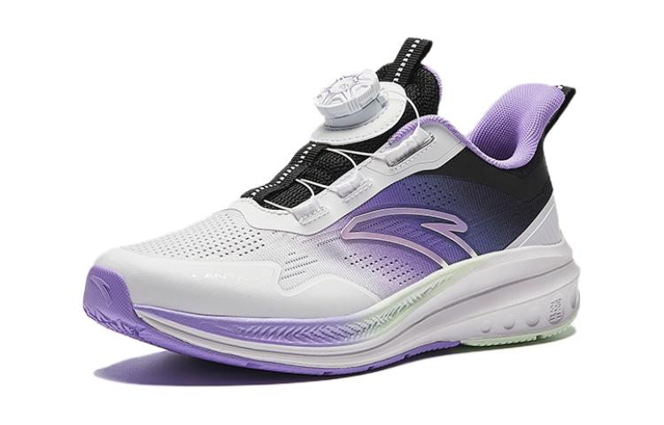 (Youth) Anta Running Series Sneakers 'White Purple Black' 圖 2