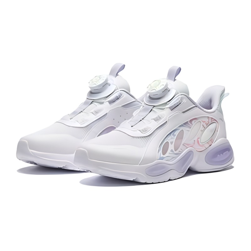 (Youth) Anta Running Series Sneakers 'White Purple' 圖 3