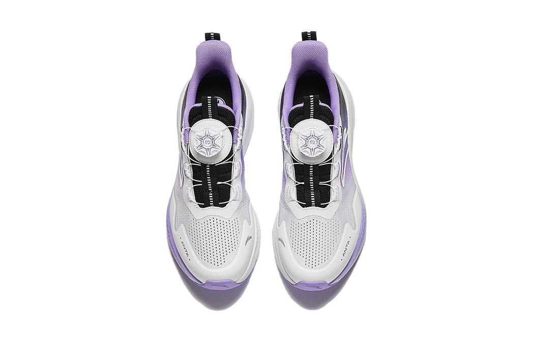 (Youth) Anta Running Series Sneakers 'White Purple Black' 圖 3