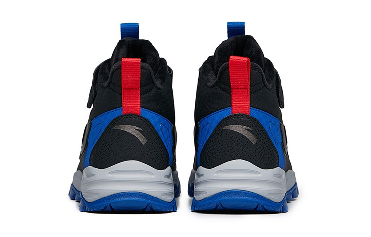 (Youth) Anta Running Shoe 'Black Blue Velcro' 圖 4