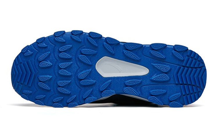 (Youth) Anta Running Shoe 'Black Blue Velcro' 圖 5