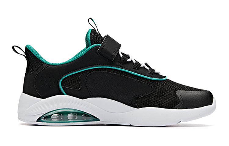 (Youth) Anta Running Shoe 'Black White Green' 圖 2