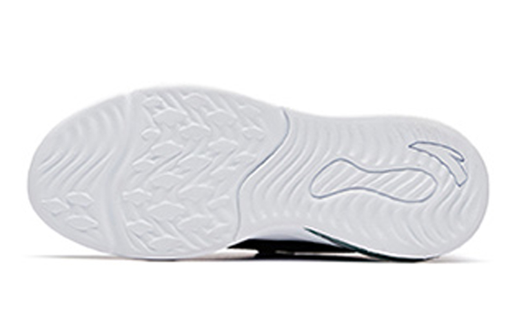 (Youth) Anta Running Shoe 'Black White Green' 圖 5