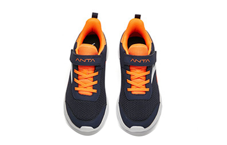 (Youth) Anta Running Shoe 'Blue Orange Velcro' 圖 4