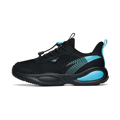 (Youth) Anta Running Shoes 'Black Blue'