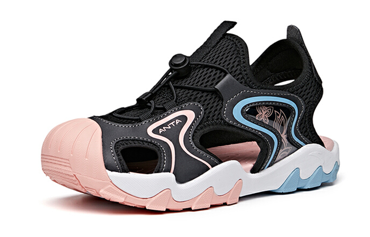 Order (Youth) Anta Sandal 'Black Blue Pink' 322126933-5