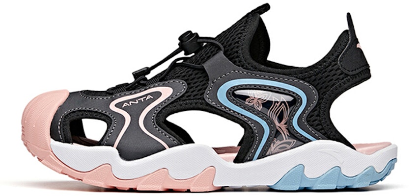 (Youth) Anta Sandal 'Black Blue Pink' 322126933-5 Buy (Youth) Anta Sandal 'Black Blue Pink' 322126933-5
