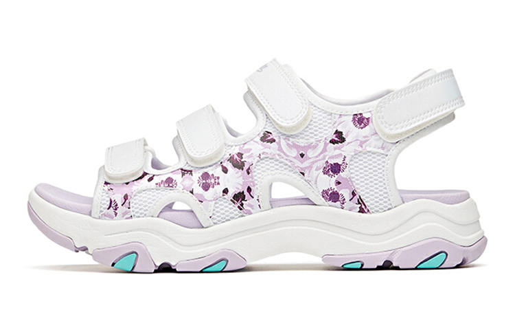 (Youth) Anta Sandal 'White Purple' 322126967-2