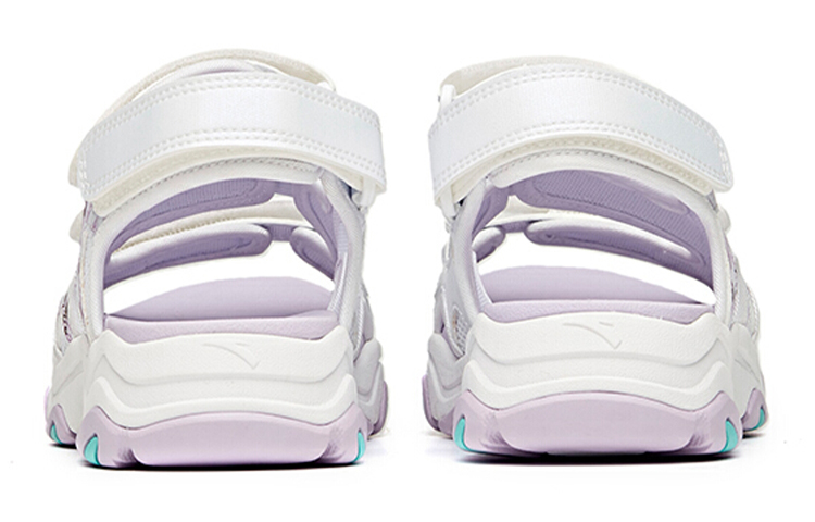 Shop (Youth) Anta Sandal 'White Purple' 322126967-2