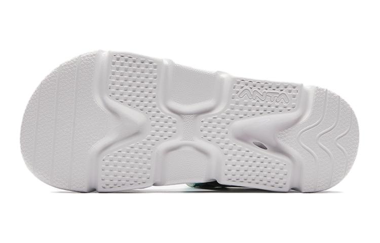 (Youth) Anta Sandals 'Black Teal Blue' 圖 4