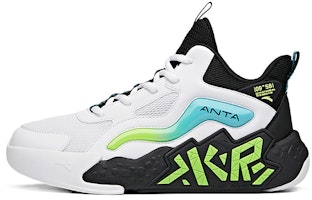 (Youth) Anta Shock-Absorbing Low-Top 'Black White Green' A312131110-3 (Youth) Anta Shock-Absorbing Low-Top 'Black White Green' A312131110-3