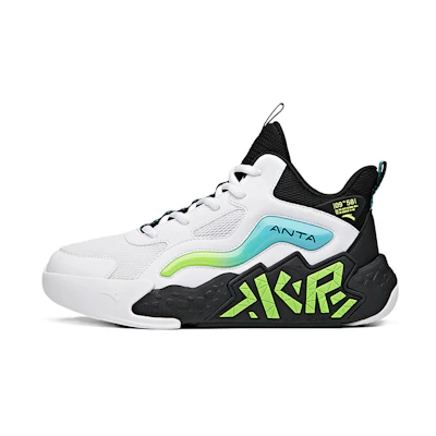 (Youth) Anta Shock-Absorbing Low-Top 'Black White Green'