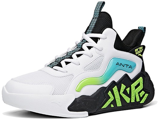 (Youth) Anta Shock-Absorbing Low-Top 'Black White Green' A312131110-3 Order (Youth) Anta Shock-Absorbing Low-Top 'Black White Green' A312131110-3