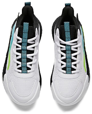 (Youth) Anta Shock-Absorbing Low-Top 'Black White Green' A312131110-3 Lookbook (Youth) Anta Shock-Absorbing Low-Top 'Black White Green' A312131110-3