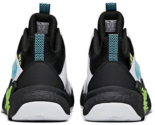 (Youth) Anta Shock-Absorbing Low-Top 'Black White Green' A312131110-3 Shop (Youth) Anta Shock-Absorbing Low-Top 'Black White Green' A312131110-3
