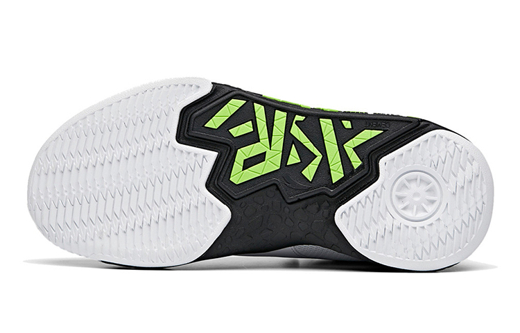 Purchase (Youth) Anta Shock-Absorbing Low-Top 'Black White Green' A312131110-3