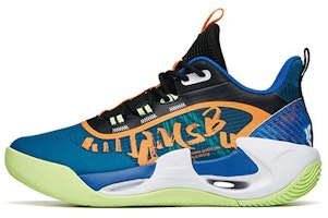 (Youth) Anta Shock-Absorbing Low-Top Basketball 'Black' 312221111-4 (Youth) Anta Shock-Absorbing Low-Top Basketball 'Black' 312221111-4