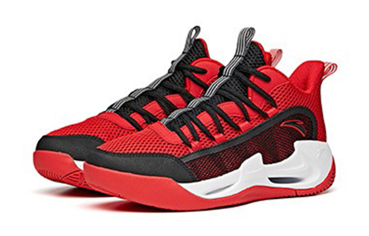 Lookbook 大童 Anta安踏 風洞1代 高筒 籃球鞋 大學紅