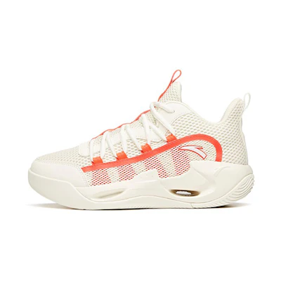 (Youth) Anta 1.0 Lifestyle Shoes 'White Orange'