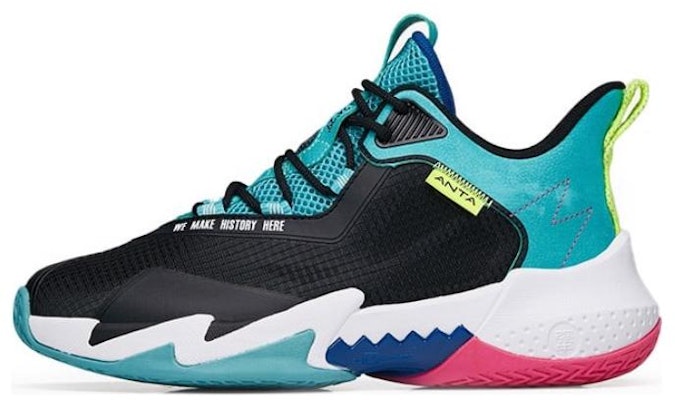 (Youth) Anta Shock The Game 2.0 'Black Green' 312231117-3 Buy (Youth) Anta Shock The Game 2.0 'Black Green' 312231117-3