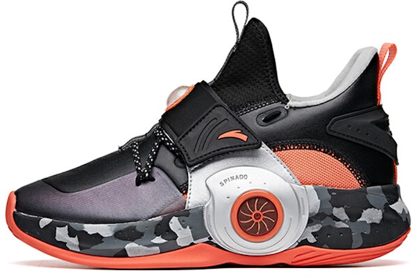 (Youth) Anta Shock the Game 5 Low 'Black Orange Silver' 312011102-8 Buy (Youth) Anta Shock the Game 5 Low 'Black Orange Silver' 312011102-8