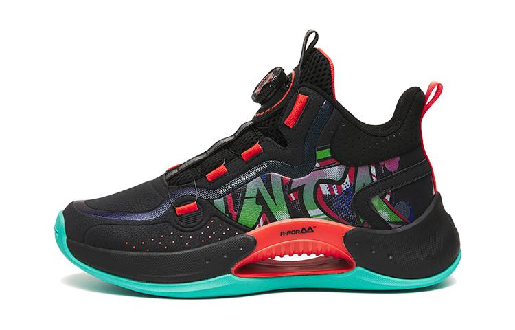 (Youth) Anta Shock The Game High 'Black Red Blue' 312241131-3