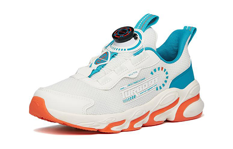 Order (Youth) Anta Shock The Game Low 'White Blue Orange' A312125588A-3