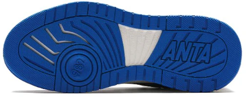 Shop (Youth) Anta Skateboarding Series Sneakers 'Black White Blue' 312418010R-2