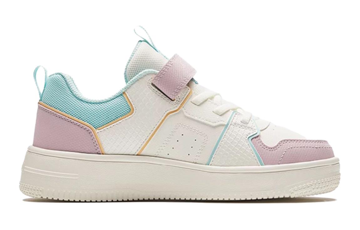 Order (JR) Anta Sepatu Skateboarding Seri 'Putih Pink Biru' A322418008-3