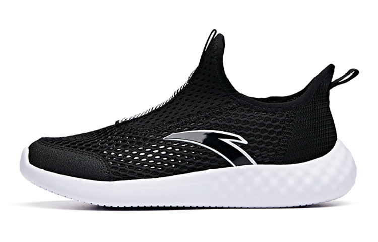 (Youth) Anta Slip-On 'Black White' A33025556A-1
