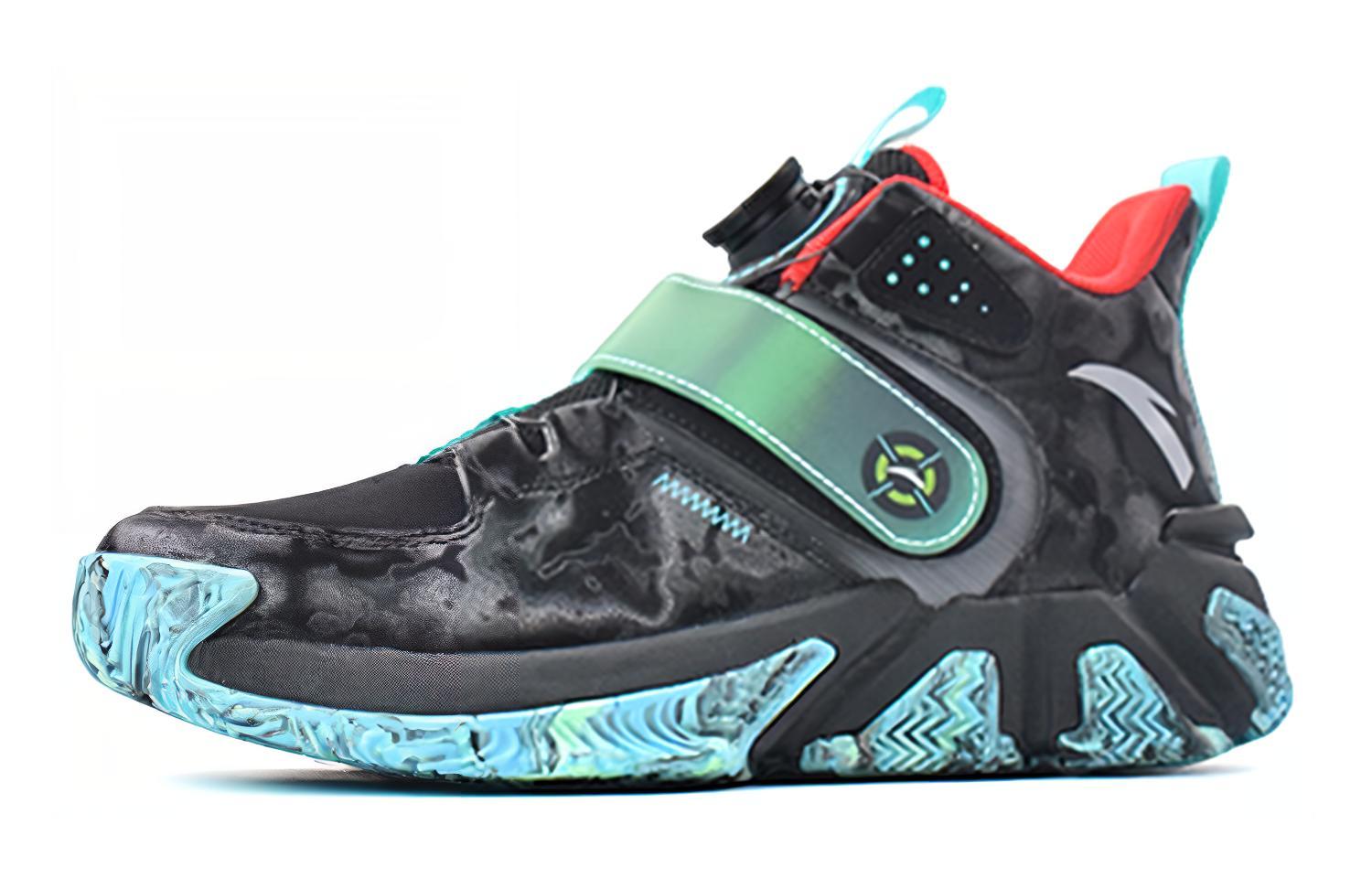 (Youth) Anta Sniper 'Black Blue' 312141102A-3