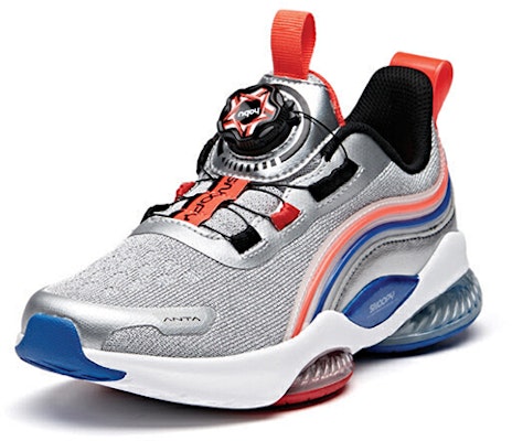 (Youth) Anta Snoopy x Cushioned Running Shoe 'Silver Blue Red' 31935569R-1 Order (Youth) Anta Snoopy x Cushioned Running Shoe 'Silver Blue Red' 31935569R-1
