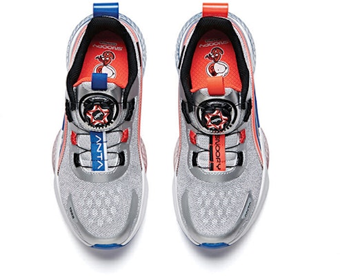 (Youth) Anta Snoopy x Cushioned Running Shoe 'Silver Blue Red' 31935569R-1 Lookbook (Youth) Anta Snoopy x Cushioned Running Shoe 'Silver Blue Red' 31935569R-1