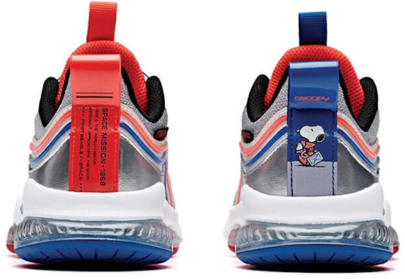 (Youth) Anta Snoopy x Cushioned Running Shoe 'Silver Blue Red' 31935569R-1 Shop (Youth) Anta Snoopy x Cushioned Running Shoe 'Silver Blue Red' 31935569R-1