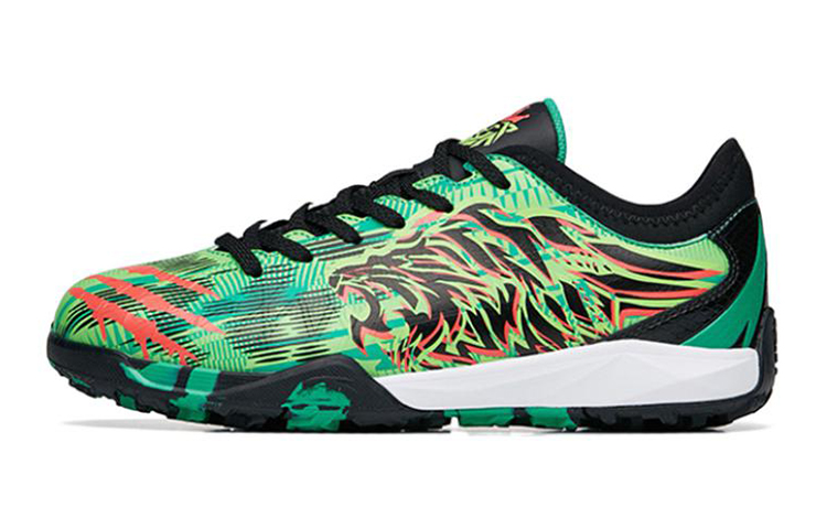 (Youth) Anta Soccer Cleats 'Green Black' 312232212-3