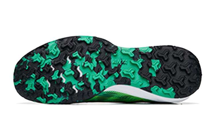 Details for (Youth) Anta Soccer Cleats 'Green Black' 312232212-3