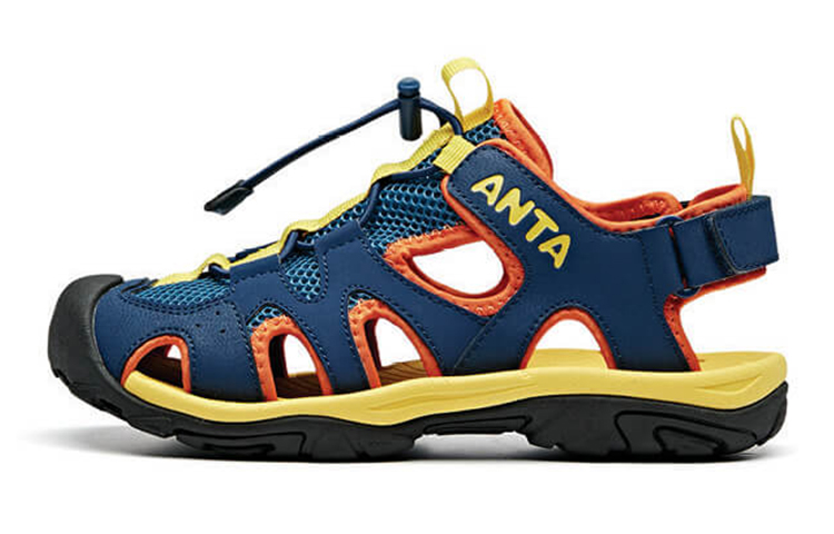 (Youth) Anta Sport Sandal 'Blue Orange Yellow' A33026610-3