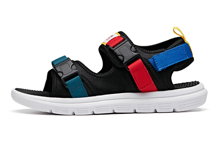 (Youth) Anta Sports Sandal 'Black Red' A33026605-2