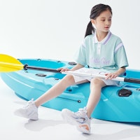 (JR) (ユース) アンタスポーツサンダル 'ホワイト ブルー オレンジ' 322326995-1 322326995-1 1