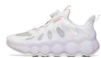 (Youth) Anta Thick Sole Breathable Casual Sneakers 'White Purple' 322238889-4 (Youth) Anta Thick Sole Breathable Casual Sneakers 'White Purple' 322238889-4