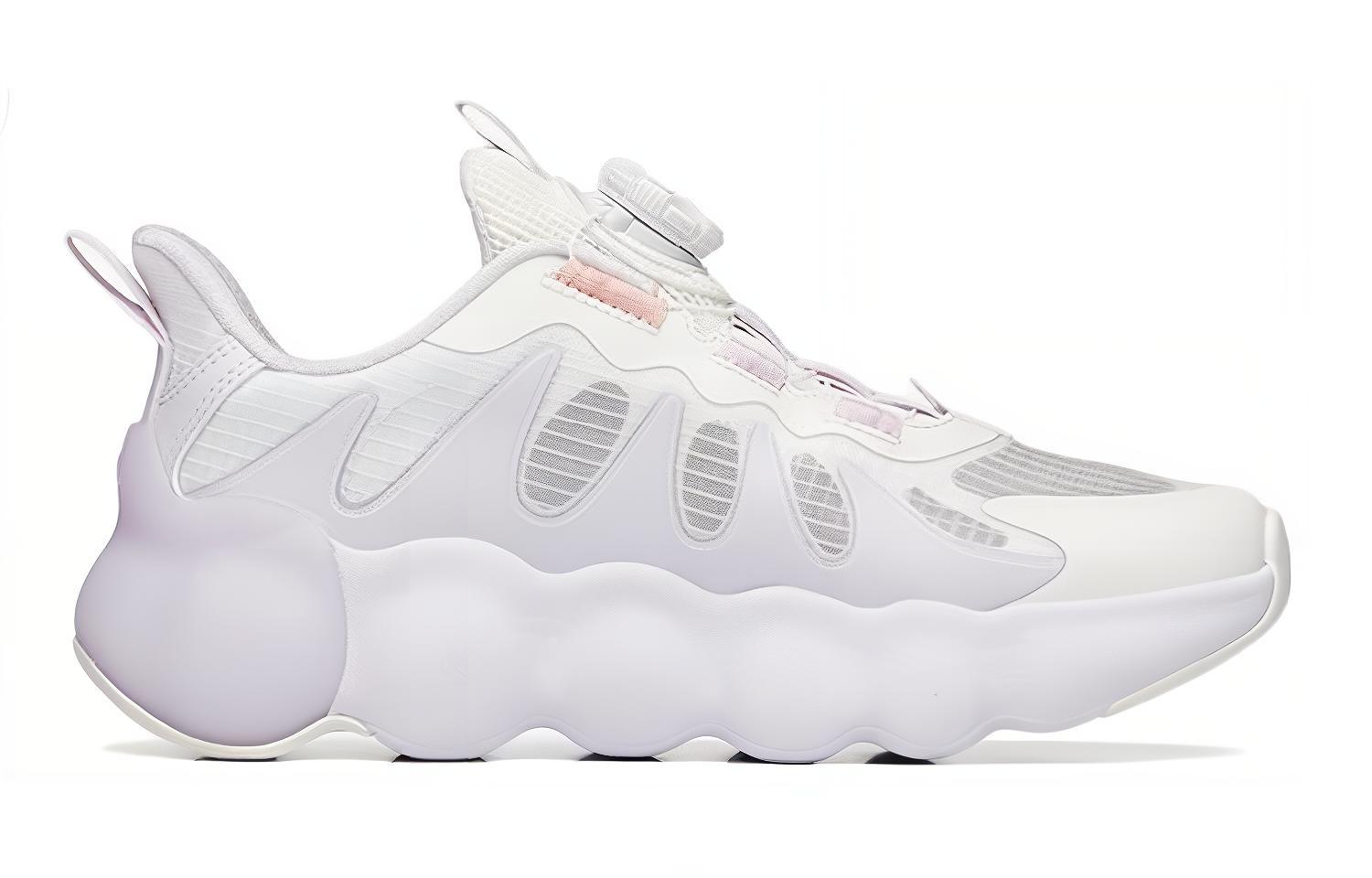 Order (JR) Anta Sneakers Casual Spesse e Traspiranti ''Bianco Viola'' 322238889-4