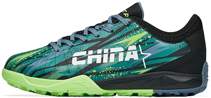 (Youth) Anta Training Football Cleats 'Black Green' A312232211-3 (Youth) Anta Training Football Cleats 'Black Green' A312232211-3