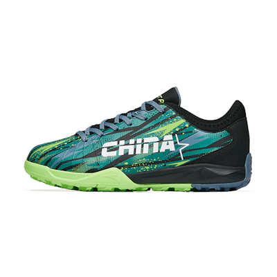 (Youth) Anta Training Football Cleats 'Black Green'