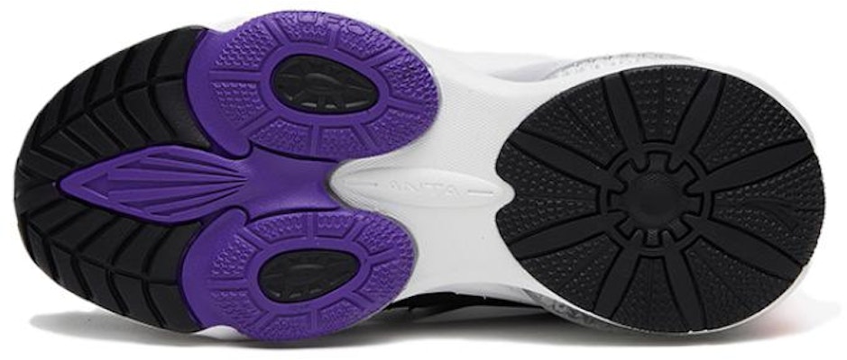 (Youth) Anta UFO 4.0 'Black White Purple' 312226990A-6 Purchase (Youth) Anta UFO 4.0 'Black White Purple' 312226990A-6