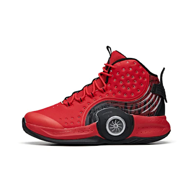 (Youth) Anta Windchaser 5 Basketball Shoe 'High-Top Red'