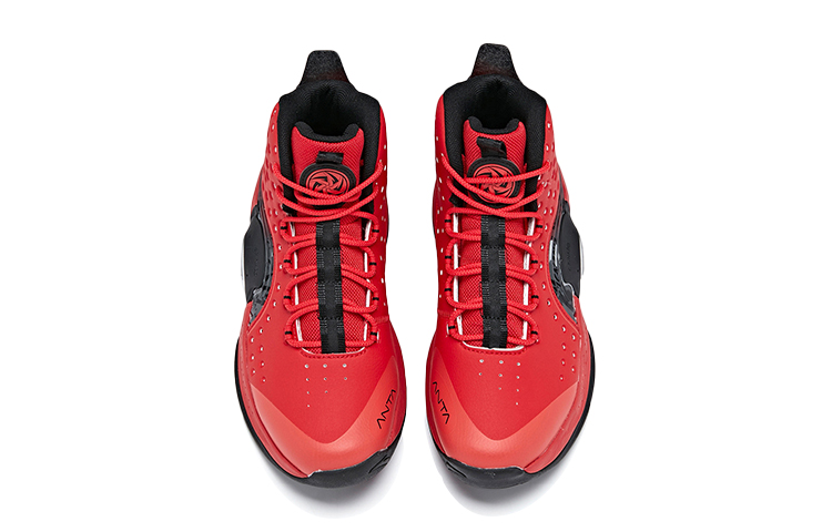 Lookbook (JR) Kasut Bolasepak Anta Windchaser 5 'High-Top Merah' 312011112-2