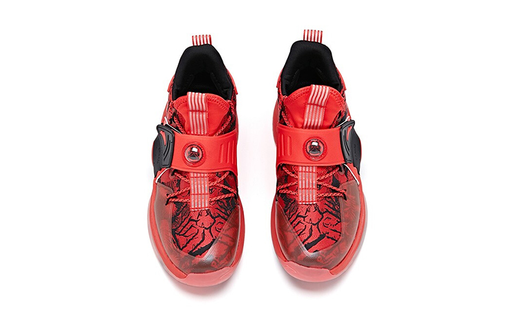 Lookbook (Youth) Anta Windchaser 5 Low 'Red Black' 312011102-10