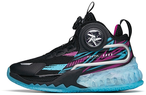 (Youth) Anta Windchaser 7 High 'Black Purple Blue' 312211101-3 Buy (Youth) Anta Windchaser 7 High 'Black Purple Blue' 312211101-3