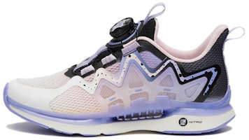 (Youth) Anta ZhuiFeng 5.0 'White Aqua Purple' 322325516-6 (Youth) Anta ZhuiFeng 5.0 'White Aqua Purple' 322325516-6