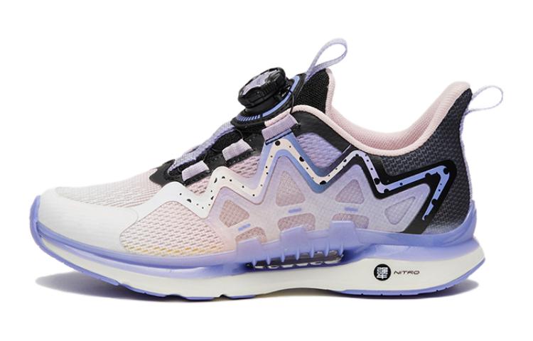 (Youth) Anta ZhuiFeng 5.0 'White Aqua Purple' 322325516-6